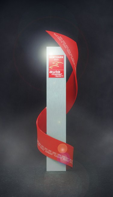 VISUELL Kommunikationsdesign: Award für das BEST CAR 2021