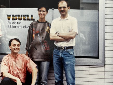 VISUELL Historie: 1986: Das alte VISUELL Team